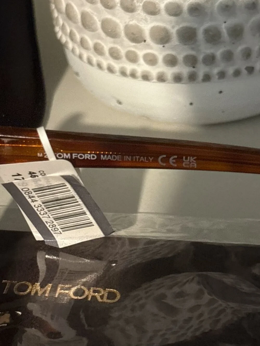 TOM FORD Lily-02 55mm Tinted Cat Eye Sunglasses in Blonde Havana/Violet- NWT